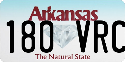 AR license plate 180VRC