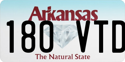 AR license plate 180VTD