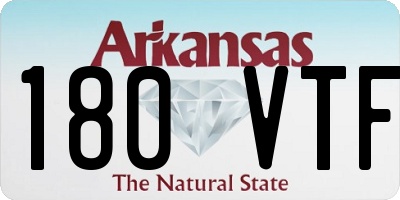 AR license plate 180VTF