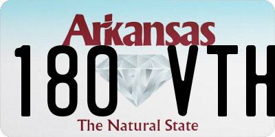 AR license plate 180VTH