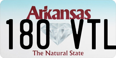 AR license plate 180VTL