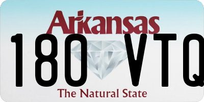 AR license plate 180VTQ