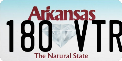 AR license plate 180VTR