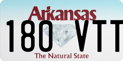 AR license plate 180VTT