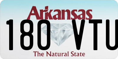 AR license plate 180VTU
