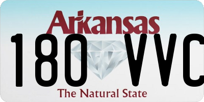 AR license plate 180VVC