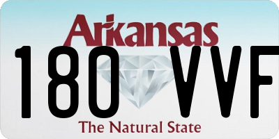 AR license plate 180VVF
