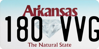 AR license plate 180VVG