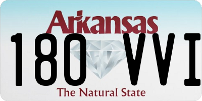 AR license plate 180VVI