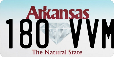 AR license plate 180VVM