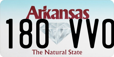 AR license plate 180VVO