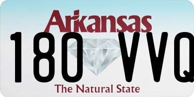 AR license plate 180VVQ