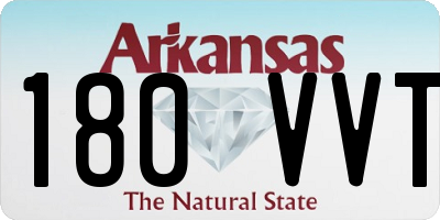 AR license plate 180VVT