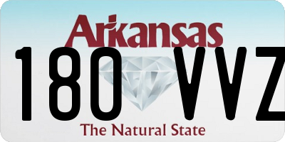 AR license plate 180VVZ