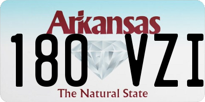 AR license plate 180VZI