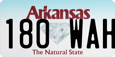 AR license plate 180WAH