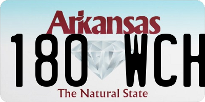 AR license plate 180WCH