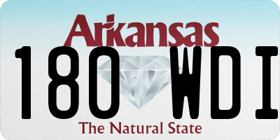 AR license plate 180WDI