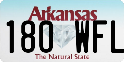 AR license plate 180WFL