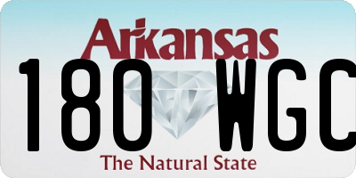 AR license plate 180WGC