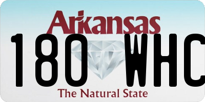 AR license plate 180WHC