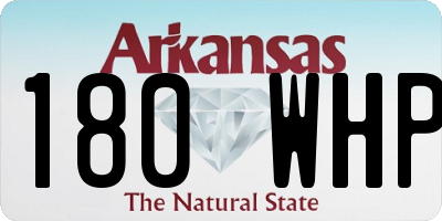 AR license plate 180WHP