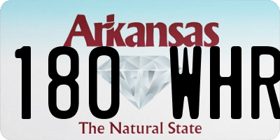 AR license plate 180WHR