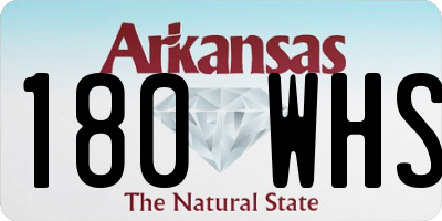 AR license plate 180WHS
