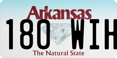 AR license plate 180WIH