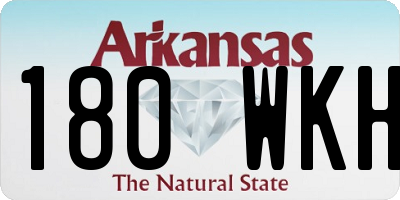AR license plate 180WKH