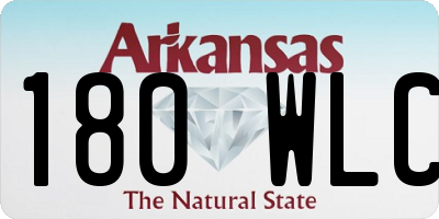 AR license plate 180WLC