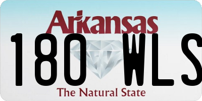 AR license plate 180WLS