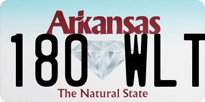AR license plate 180WLT