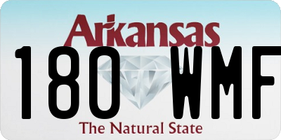 AR license plate 180WMF