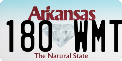 AR license plate 180WMT