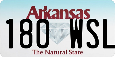 AR license plate 180WSL