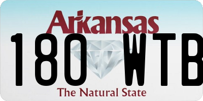 AR license plate 180WTB