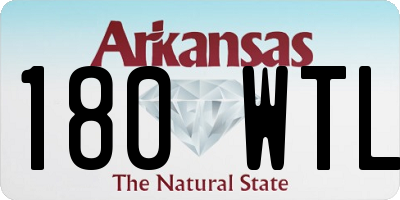 AR license plate 180WTL