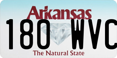 AR license plate 180WVC