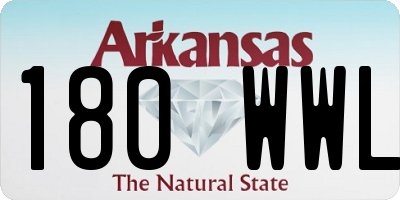 AR license plate 180WWL