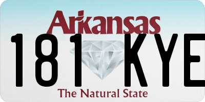 AR license plate 181KYE