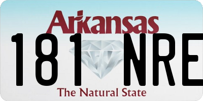 AR license plate 181NRE