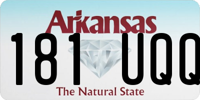 AR license plate 181UQQ