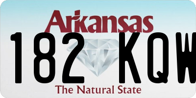 AR license plate 182KQW