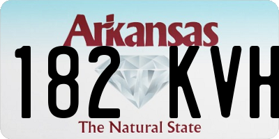 AR license plate 182KVH