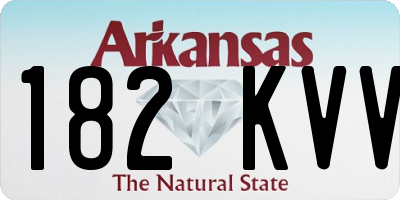 AR license plate 182KVV