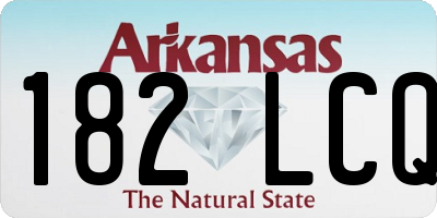 AR license plate 182LCQ