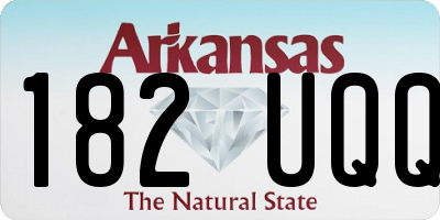 AR license plate 182UQQ