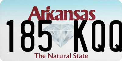 AR license plate 185KQQ