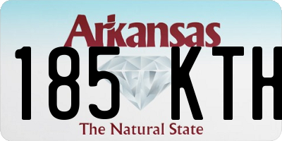 AR license plate 185KTH